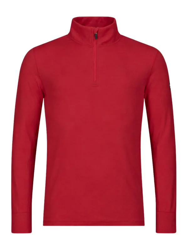 Bluza męska Rossignol Stretch Half-Zip Mid Layer Sports Red