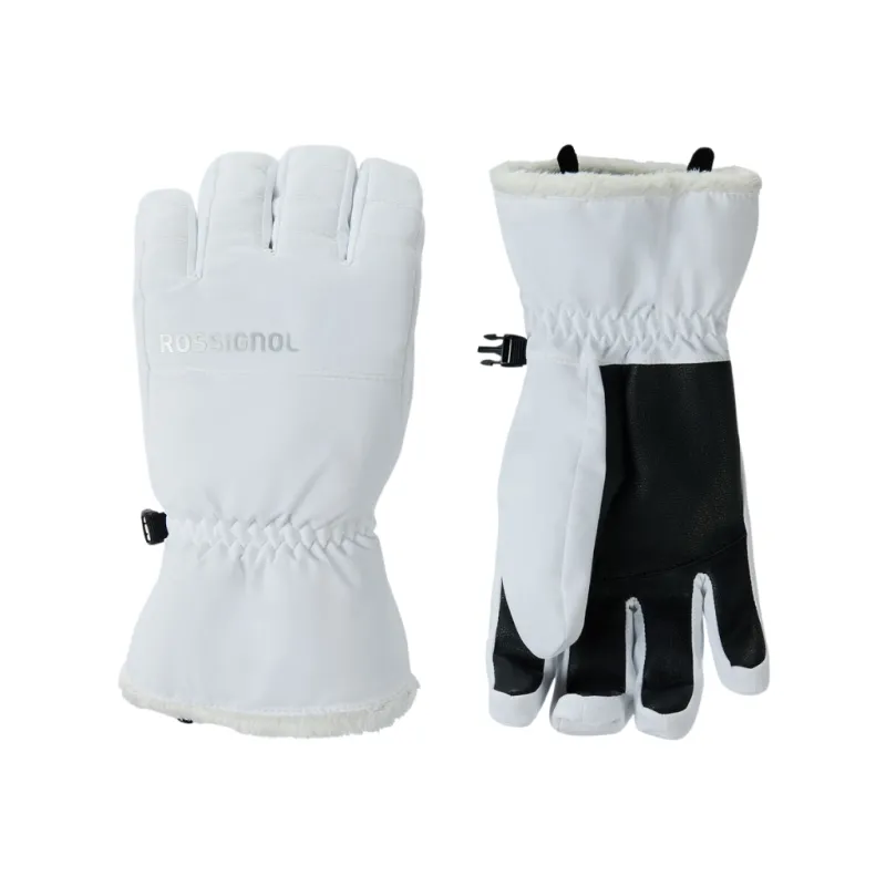 Rękawice narciarskie damskie Rossignol Perfy White
