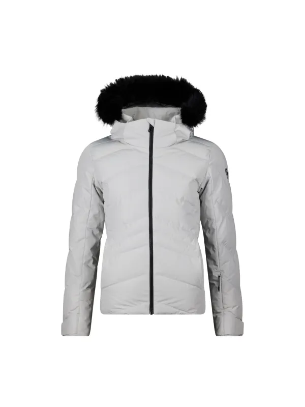 Kurtka narciarska damska Rossignol Staci Insulated Silver Pearly