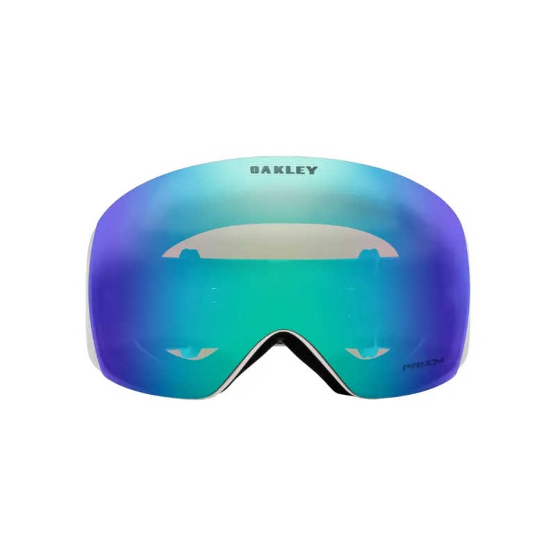 Gogle narciarskie Oakley - Flight Deck L - Matte White - Prizm Snow Argon Iridium