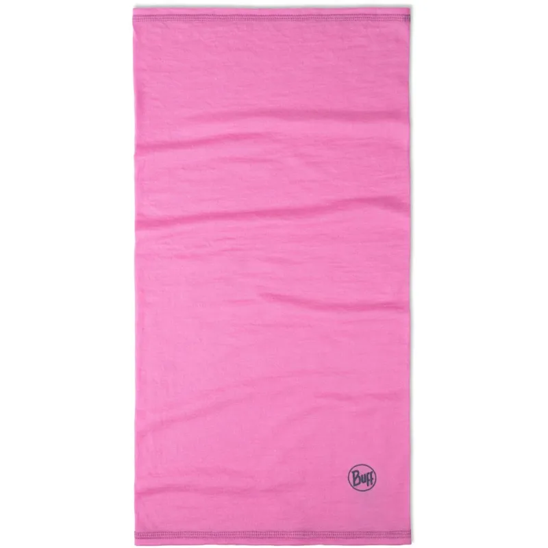Komin wielofunkcyjny Buff Merino Lightweight solid fluor fuchsia