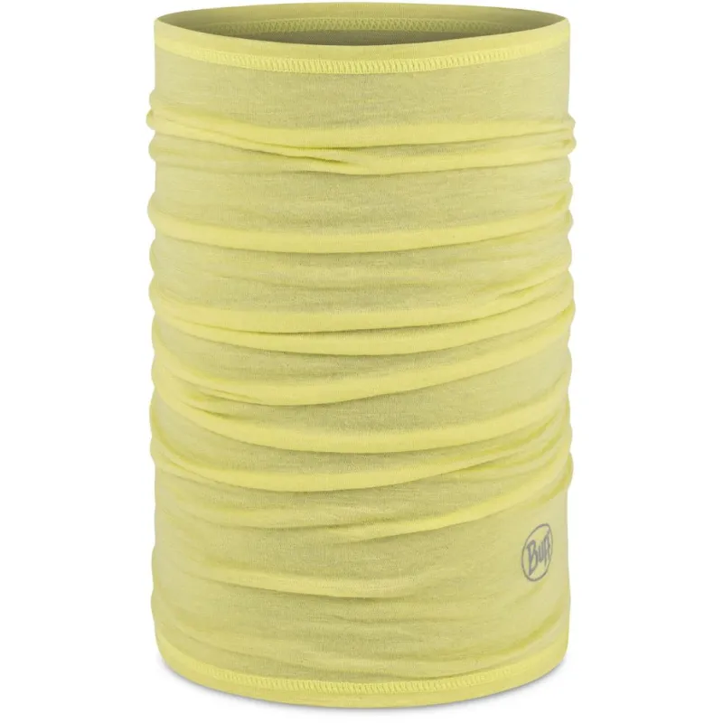 Komin wielofunkcyjny Buff Merino Lightweight solid lime