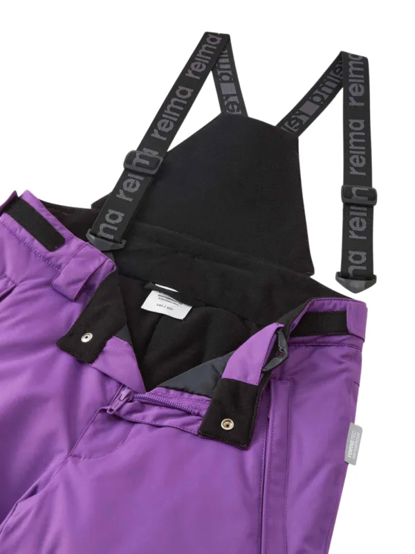 Spodnie narciarskie dziecięce Reima Terrie plum purple