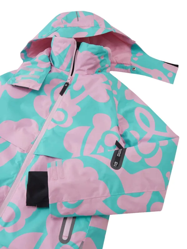 Kurtka narciarska dziecięca Reima Posio light heather