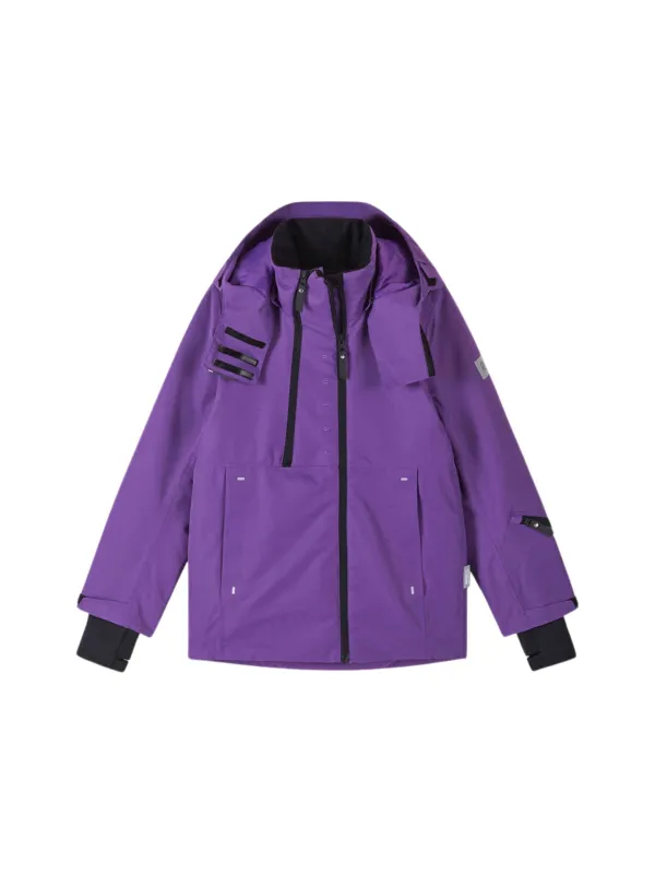 Kurtka narciarska dziecięca Reima Perille plum purple