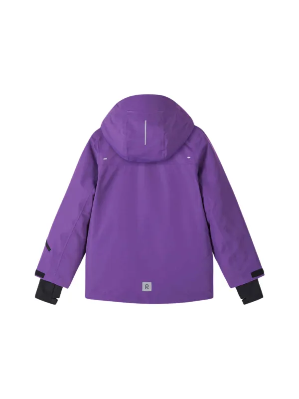 Kurtka narciarska dziecięca Reima Perille plum purple