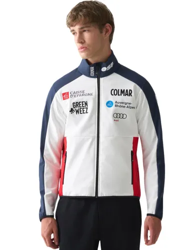 Kurtka narciarska męska Colmar Replica Softshell Jacket White Navy Bright Red