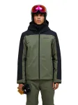 Kurtka narciarska męska Peak Performance Maroon Blocked HIPE 2L Insulated Shell pine needle/black