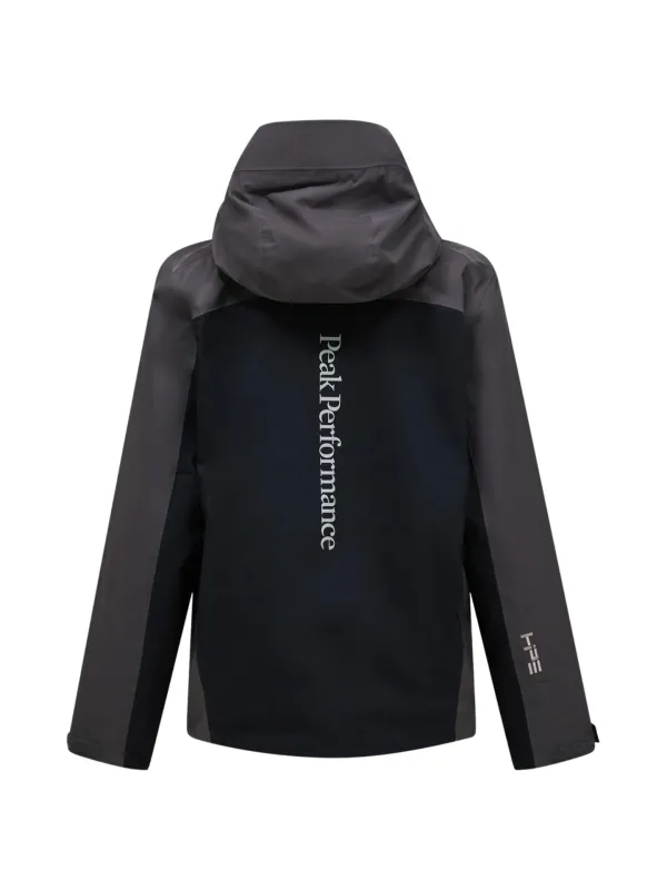 Kurtka narciarska męska Peak Performance Maroon Blocked HIPE 2L Insulated Shell black/motion grey