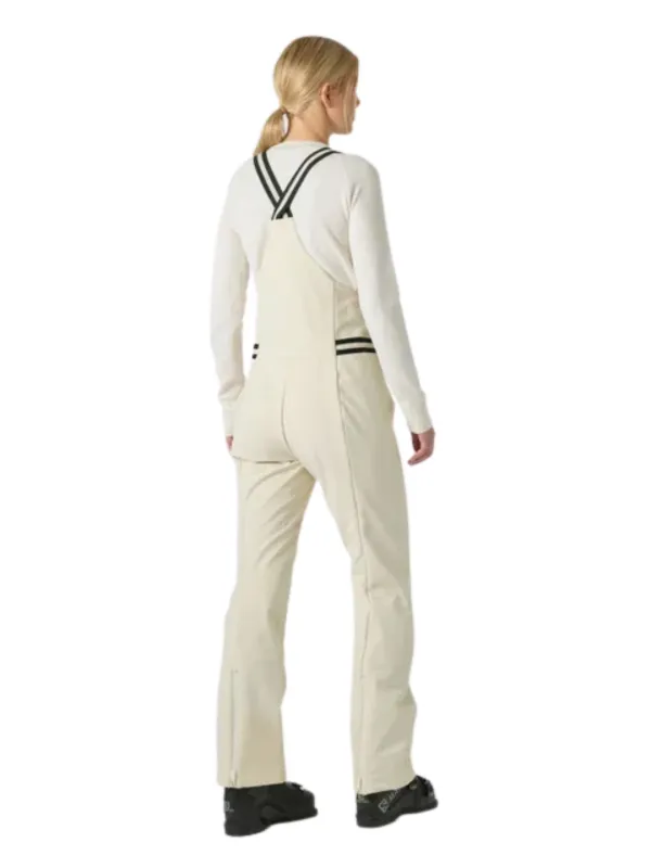 Spodnie narciarskie damskie Helly Hansen Avanti Softshell Bib cream