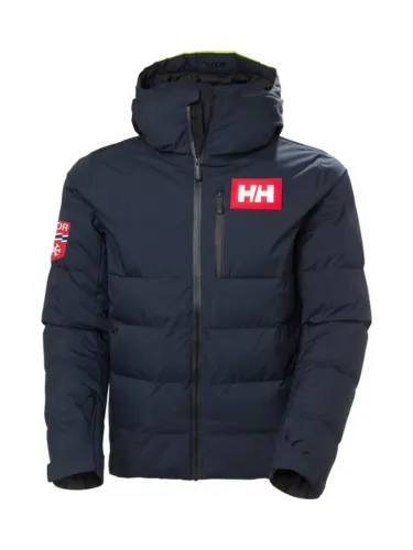 Kurtka narciarska męska Helly Hansen Kvitfjell Race Puffy Merch navy