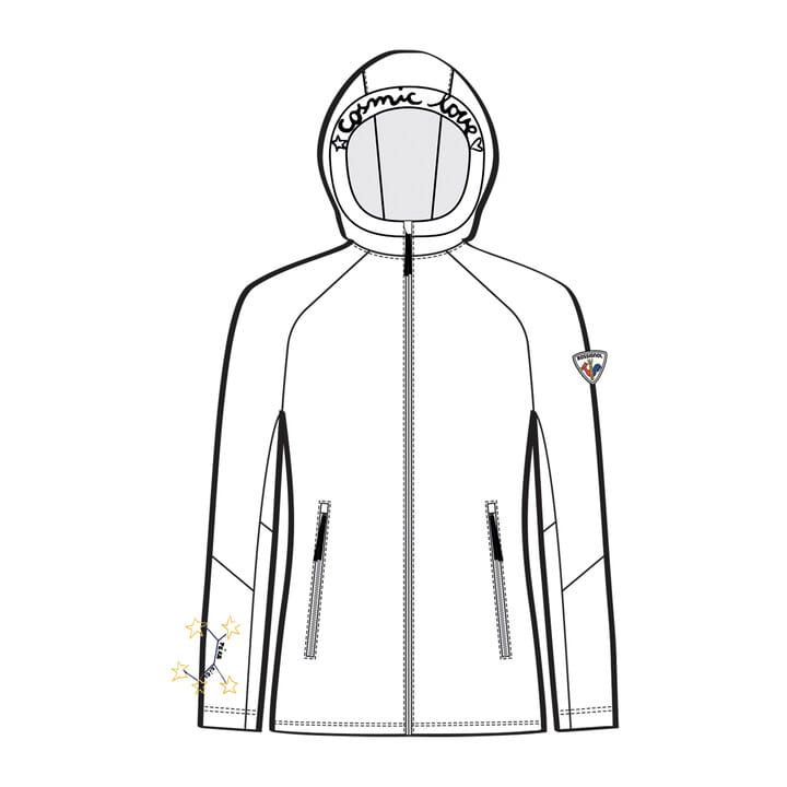 Bluza Rossignol JCC damska Climi z kapturem biała