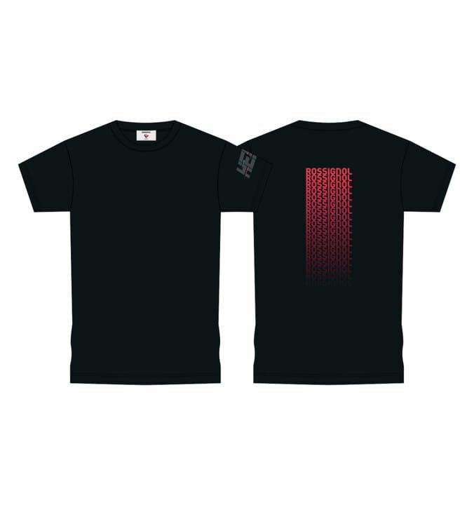 Koszulka Rossignol Hero Gradient Tee czarna