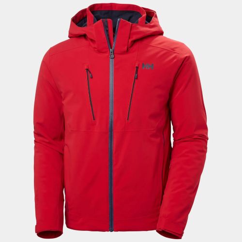 Kurtka Narciarska Helly Hansen Alpha 4.0 Jacket czerwona