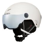 Kask Narciarski Cairn Orbit Visor Mat White 23/24