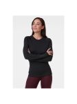 Koszulka Termoaktywna Helly Hansen W Lifa Mernio Midweight Crew czarna