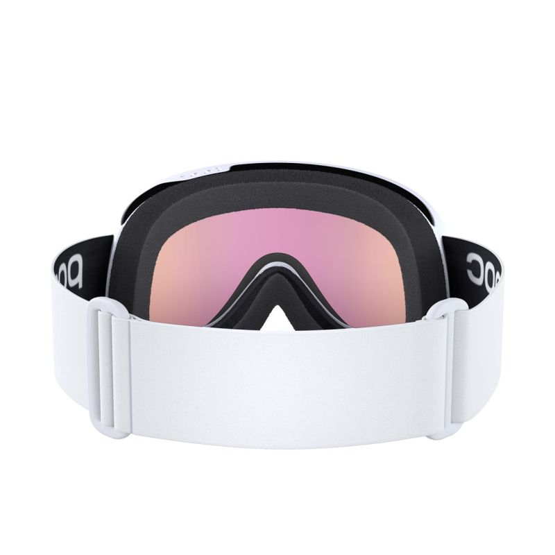 Gogle POC Retina Mid biało pomarańczowe