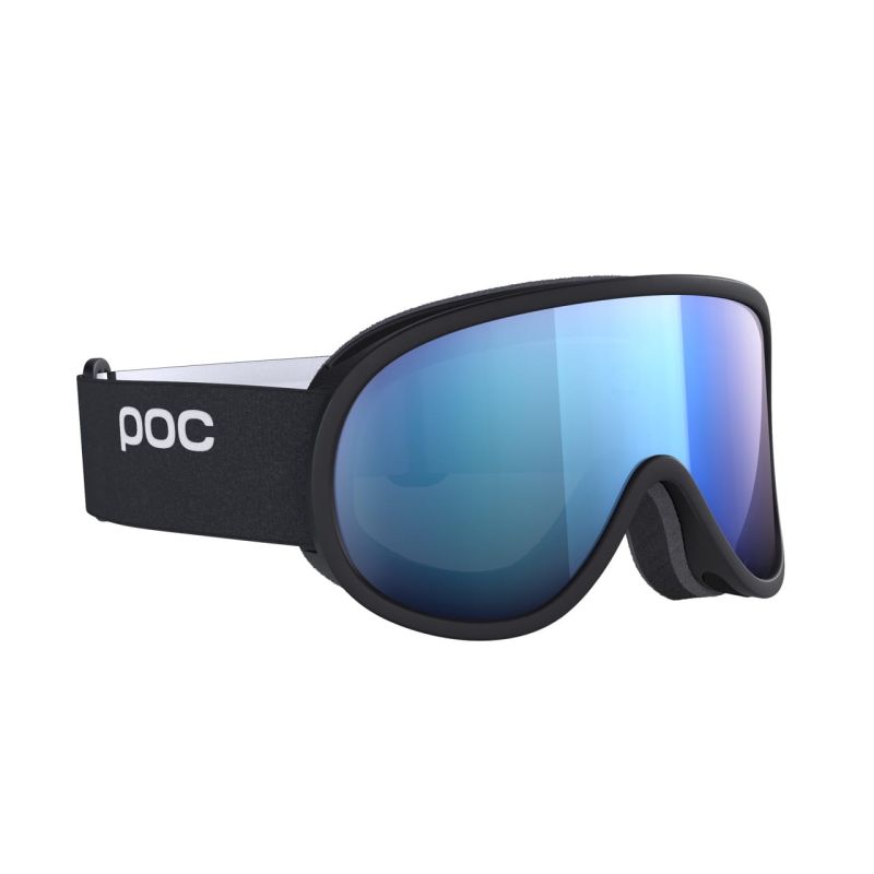 Gogle Retina Mid czarno niebieskie