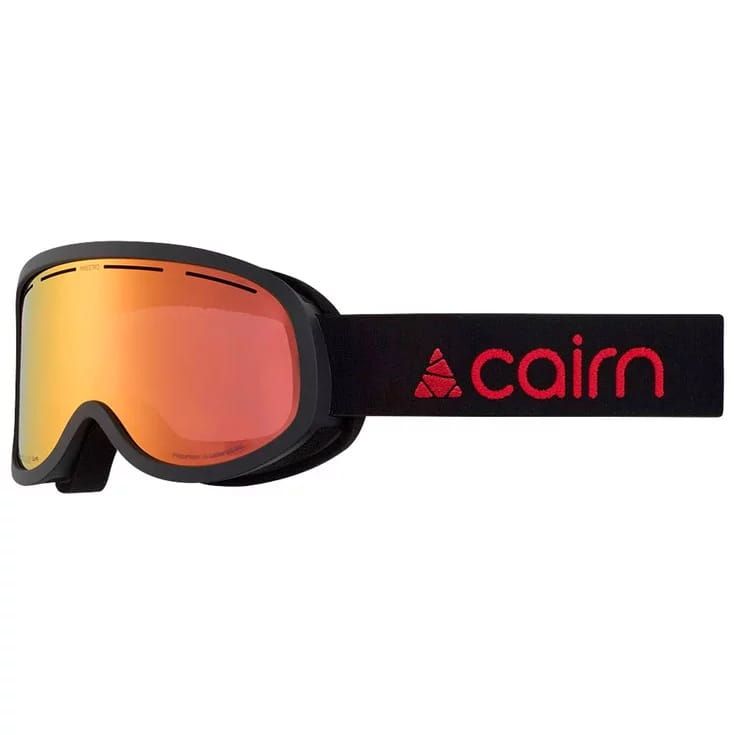 Gogle Narciarskie Cairn Maestro Mat Black Red