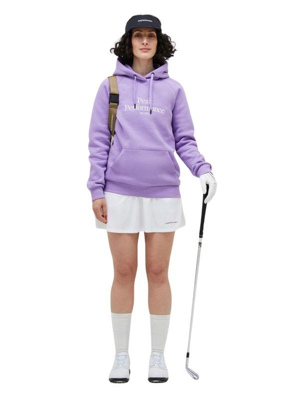 Bluza Peak Performance damska Original Hood fioletowa