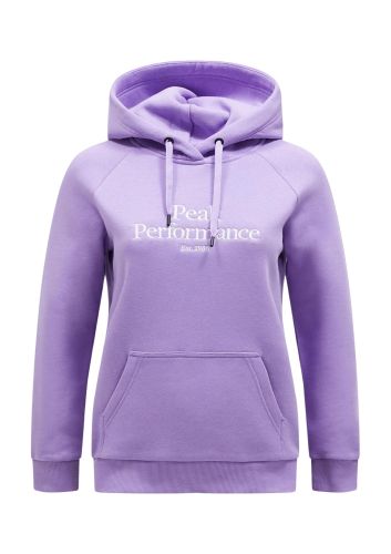 Bluza Peak Performance damska Original Hood fioletowa