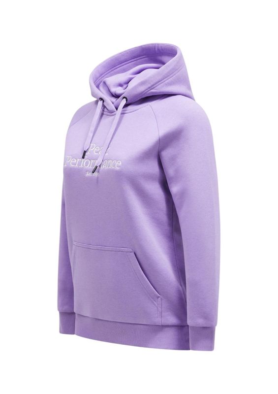 Bluza Peak Performance damska Original Hood fioletowa