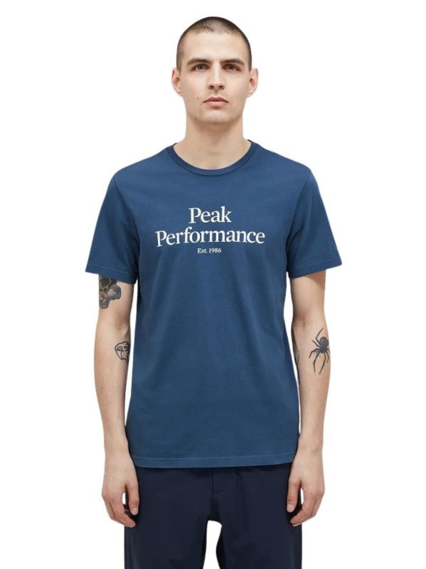 Koszulka Peak Performance M Original Tee niebieska