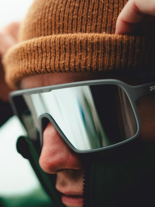 Okulary Flaxta Above Light Grey