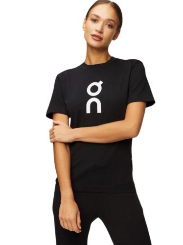 Koszulka damska On Running Graphic-T czarno z logo