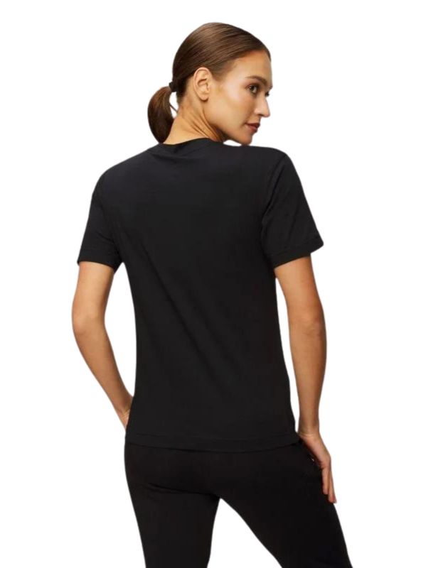 Koszulka damska On Running Graphic-T czarno z logo