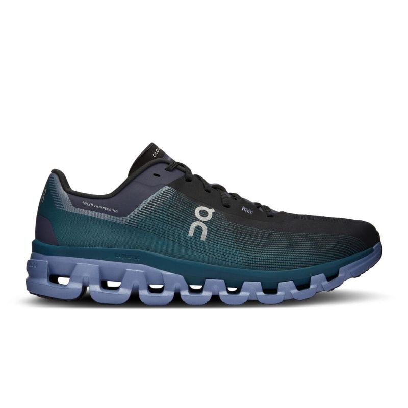 Buty męskie On Running Cloudflow czarno-niebieskie
