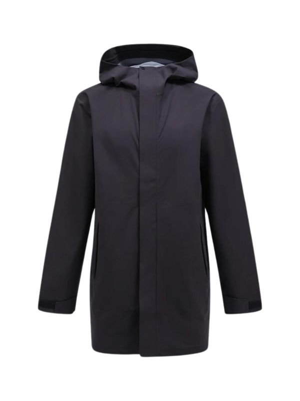 Płaszcz Peak Performance męski Cloudburst czarny