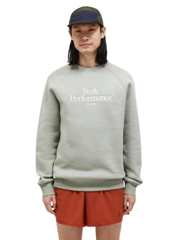 Bluza Peak Performance M Original Crew Limit Green