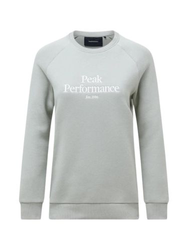 Bluza Peak Performance damska Original Crew Limit green