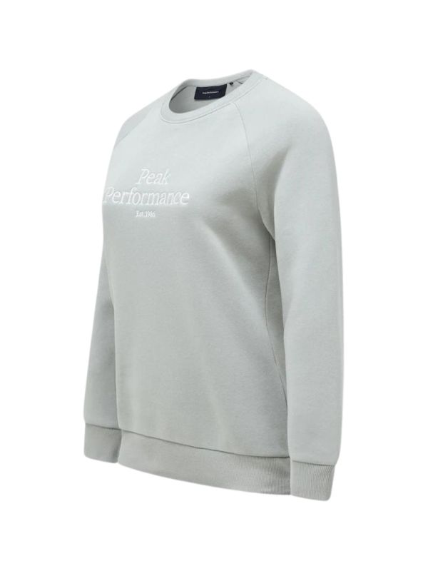 Bluza Peak Performance damska Original Crew Limit green