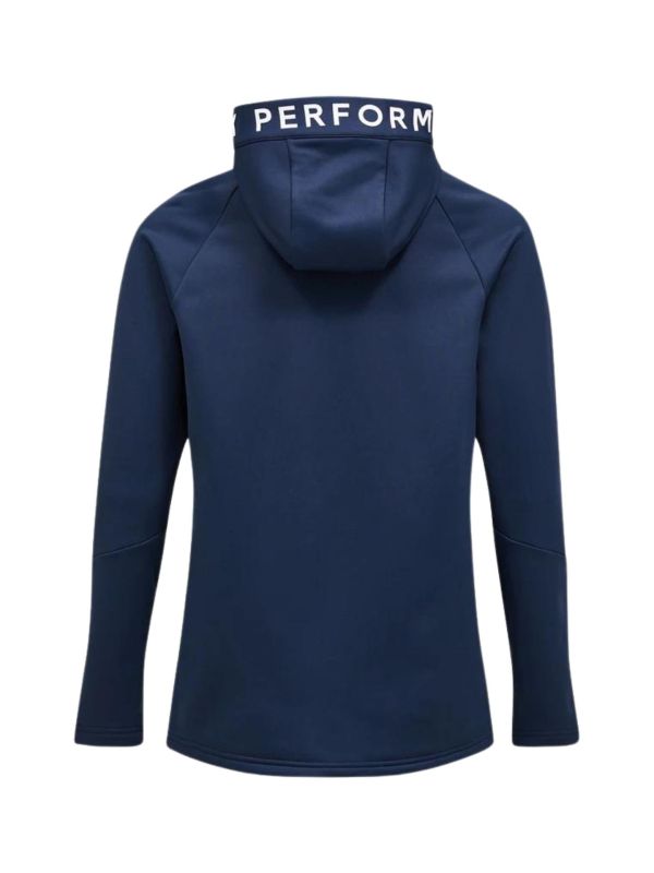 Bluza Peak Performance męska Rider Zip Hood granatowa