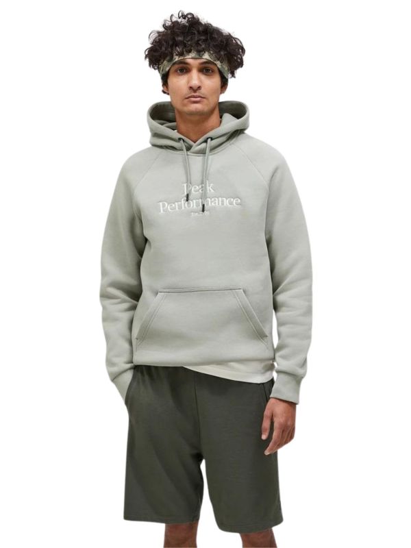 Bluza Peak Performance męska Original Hood Limit Green