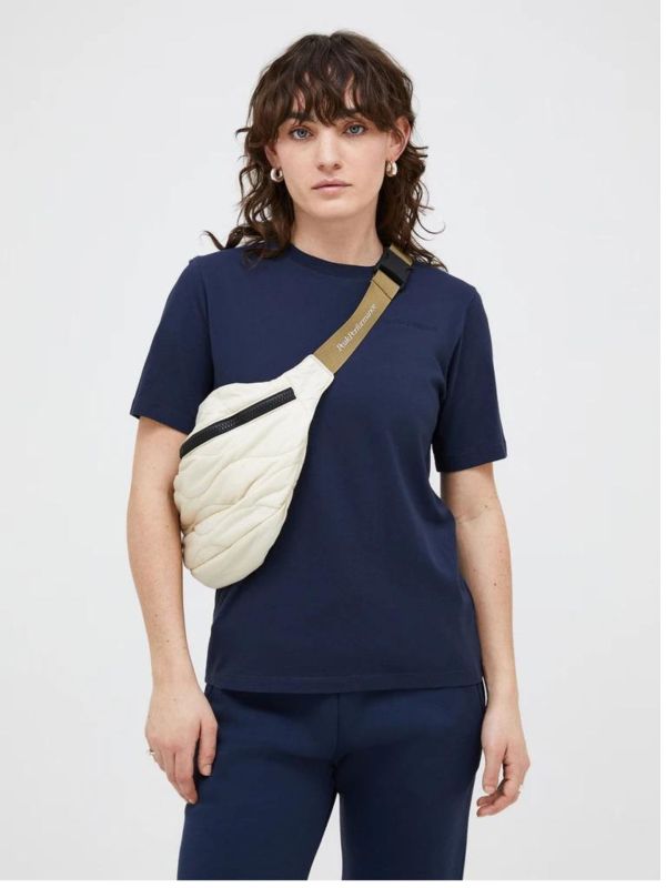 Koszulka Peak Performance damska Original Small Logo Tee granatowa