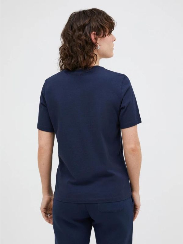 Koszulka Peak Performance damska Original Small Logo Tee granatowa